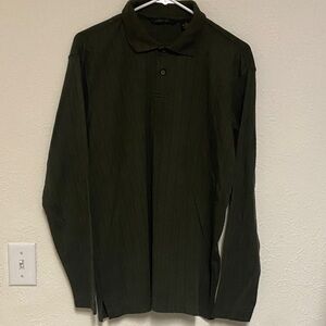 Axist Men's Green Long Sleeve Sweater
